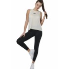 Γυναικείο Αθλητικό Αμάνικο Body Action Women's Training Tank Top 041521-01 (Cream Ecru)