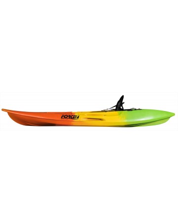 Fishing KAYAK FORCE Pacific SOT FULL (1+1) για Ένα ή Δυο Άτομα Πράσινο/Πορτοκαλί