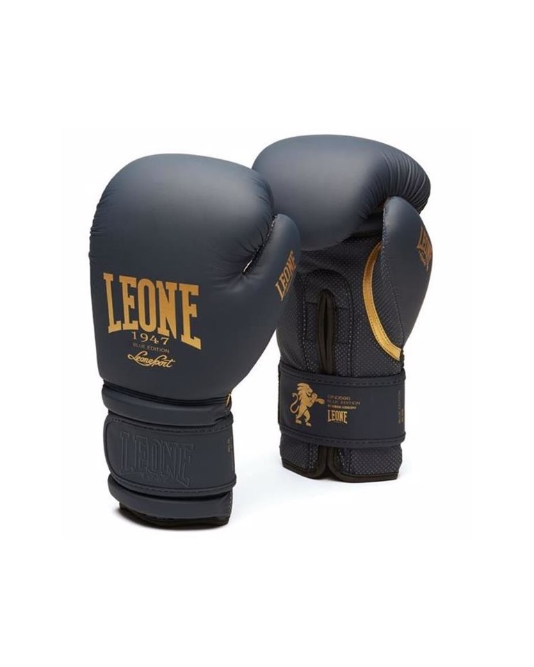 Γάντια προπόνησης Leone BOXING GLOVES NAVY GN059