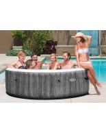 Υδρομασάζ Intex Greywood Deluxe Bubble Massage (6 ατόμων) 28442