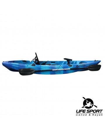 Fishing KAYAK ΨΑΡΕΜΑΤΟΣ Life Sport "Lango" (1 ενήλικος)  VK 04