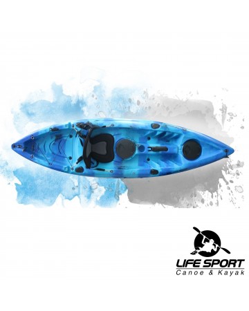 Fishing KAYAK ΨΑΡΕΜΑΤΟΣ Life Sport "Lango" (1 ενήλικος)  VK 04