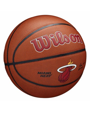 ΜΠΑΛΑ ΜΠΑΣΚΕΤ WILSON NBA TEAM COMPOSITE BSKT MIA HEAT