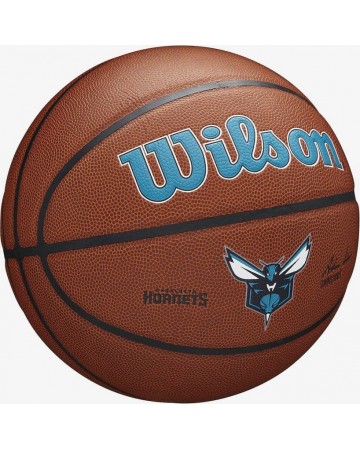 ΜΠΑΛΑ ΜΠΑΣΚΕΤ WILSON NBA TEAM COMPOSITE BSKT CHAR HORNETS