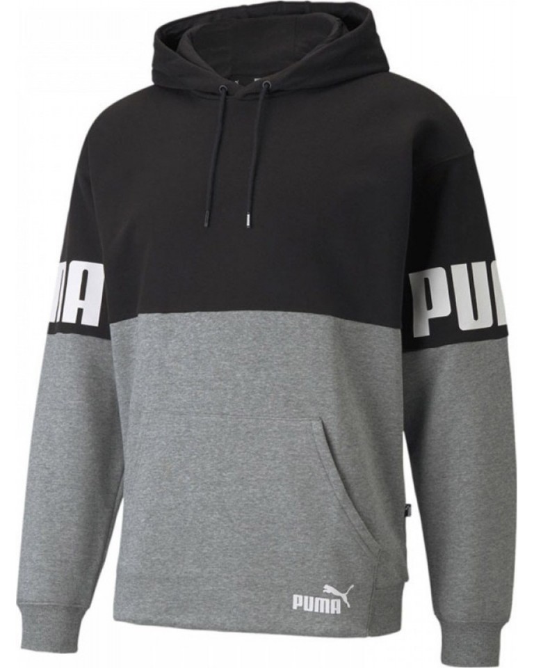 Ανδρικό φούτερ Puma POWER Colorblock Hoodie F 846103-01