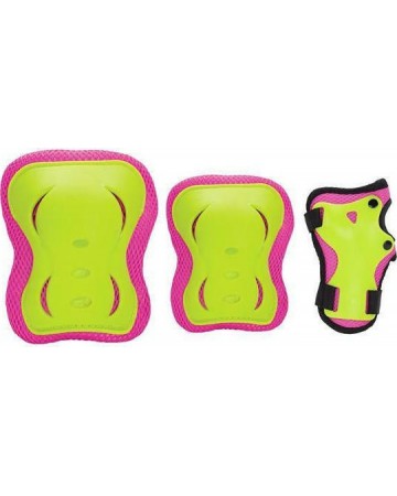 Προστατευτικά σε set nils extreme h320 pink/lime