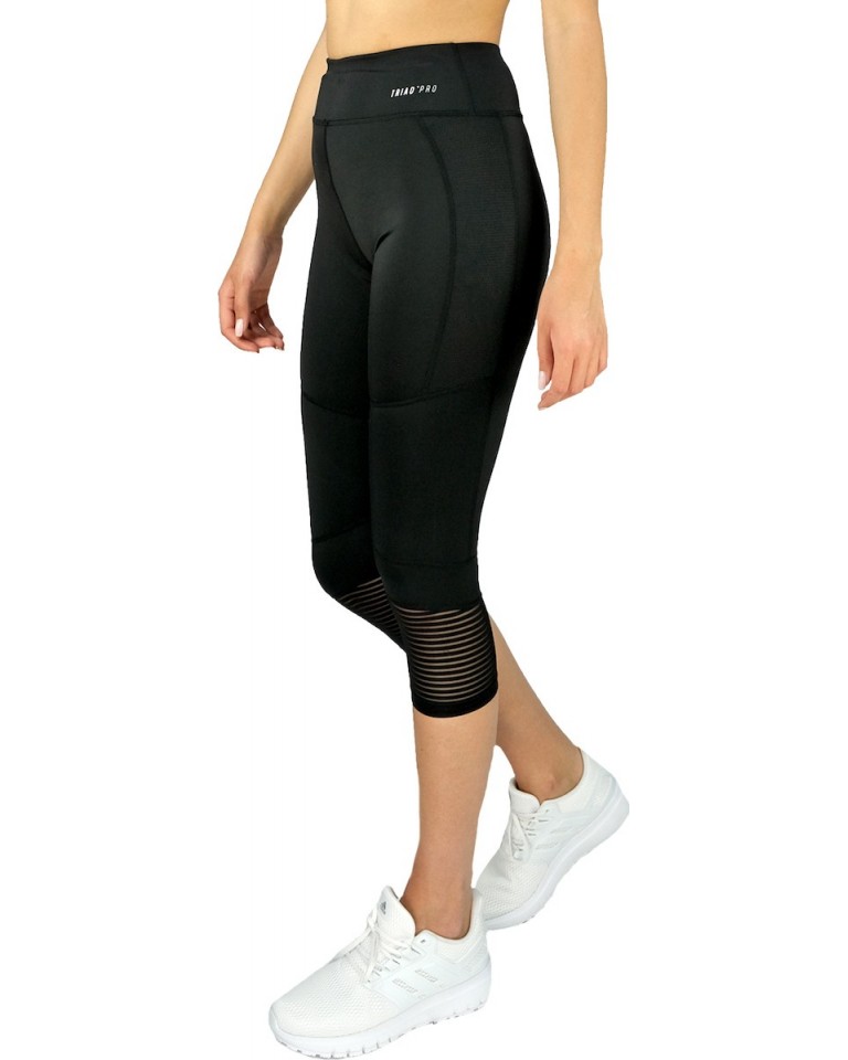 Γυναικεία Κολάν Magnetic North Women's High Waisted 3/4 Tights (Black) 21044