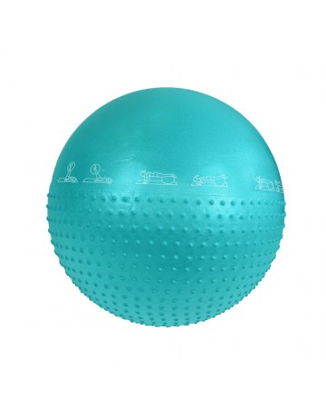 Μπάλα γυμναστικής 65cm Gym Ball Liga Life (τιρκουάζ) Ligasport