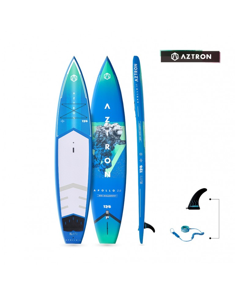 ΣΑΝΙΔΑ SUP APOLLO RACE & TOURING / EPOXY 12’6″ By Aztron®