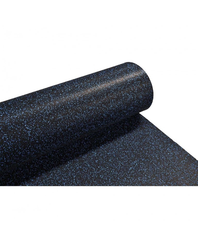 Λαστιχένιο Πάτωμα, Ρολό EPDM, 10x1,2m 6mm Blue Flecks