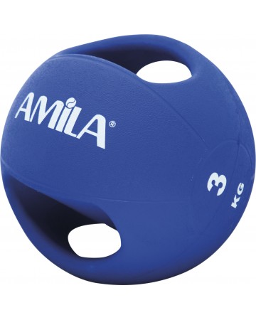 Dual Handle Medicine Ball 3Kg Amila 84676