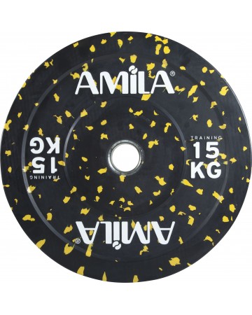 Δίσκος Φ50mm, 45m εξωτερική διάμετρος 15kg amila, ολυμπιακού τύπου (84805)