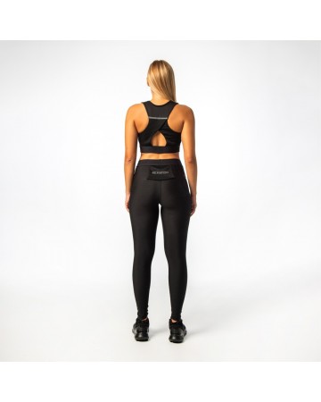 Γυναικείο Κολάν Be Nation Basic Wide Logo Band With Side Pocket 7/8 Leggings 01102202 01