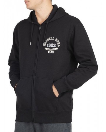 Ανδρική Ζακέτα με Κουκούλα Russell Athletic Alabama State Zip Through Hoody A2-017-2-099