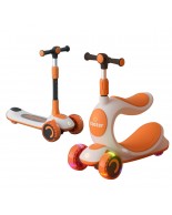 G&C Scooter 2 σε 1 Fun S790 Πορτοκαλί