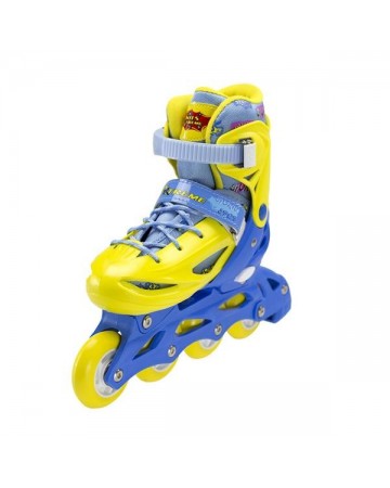 Αυξ. Πατίνια Roller NH 1105 ΣΕΤ 3 ΣΕ 1 INLINE SKATES NILS EXTREME ΚΙΤΡΙΝΟ/ΜΠΛΕ