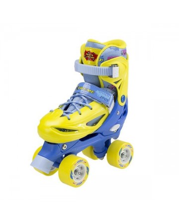 Αυξ. Πατίνια Roller NH 1105 ΣΕΤ 3 ΣΕ 1 INLINE SKATES NILS EXTREME ΚΙΤΡΙΝΟ/ΜΠΛΕ