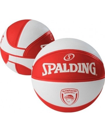 Μπάλα μπάσκετ Spalding Olympiakos BC Euroleague 83 785Z1 (Size 7/Outdoor)