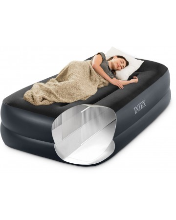 Φουσκωτό Στρώμα Ύπνου Intex Pillow Rest Raised Twin 64122