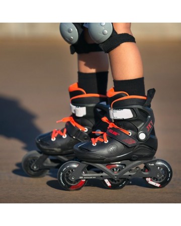 Αυξομειούμενα Inline Skates Powerslide Jet Pro Black 19.94063