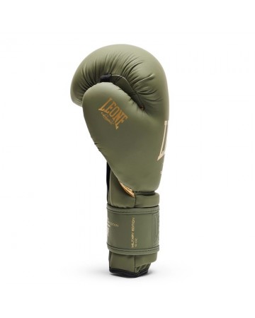 Γάντια προπόνησης Leone Military Edition Boxing Gloves GN059 Green