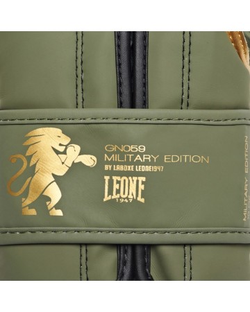 Γάντια προπόνησης Leone Military Edition Boxing Gloves GN059 Green