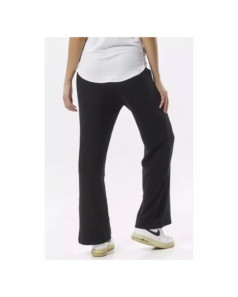 Γυναικείο Παντελόνι Φόρμας Body Action Women Wide Leg Track Pants 021330-01 Black