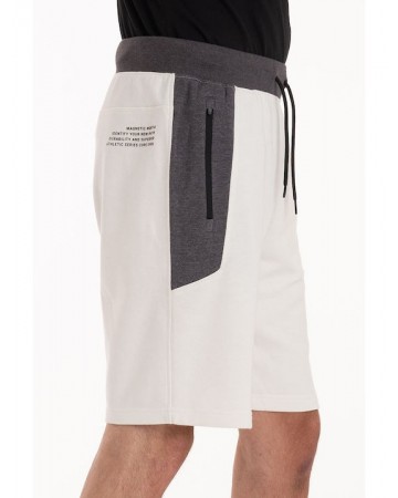 Ανδρική Βερμούδα Magnetic North Men's 2T Boost Shorts 22023 Off White