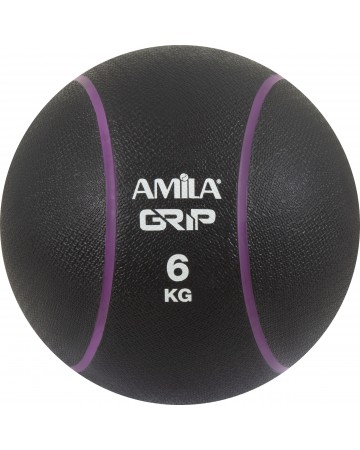 Μπάλα Medicine Ball Amila Grip 6Kg 84756