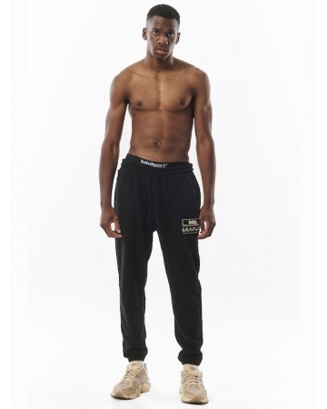 Ανδρικό Παντελόνι Φόρμας Body Action Men's Sustainable Cuffed Sweatpants 023329-05A Offwhite