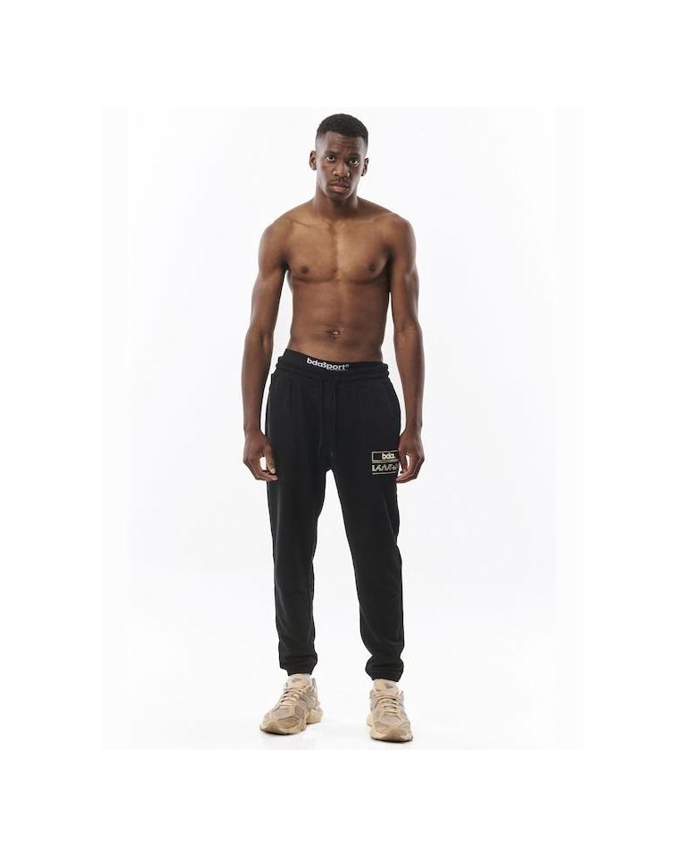 Ανδρικό Παντελόνι Φόρμας Body Action Men's Sustainable Cuffed Sweatpants 023329-05A Offwhite