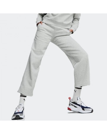 Γυναικείο Παντελόνι Φόρμας Puma ESS+ Straight Leg Small Logo Pants FL 676093-04