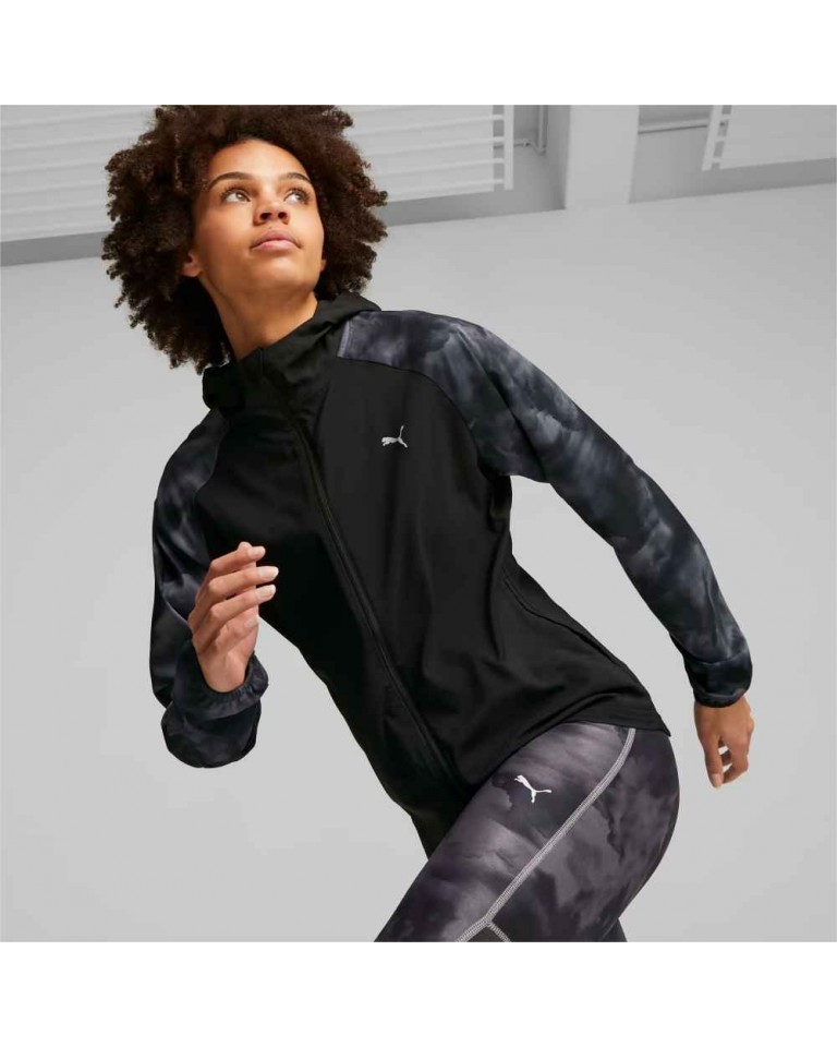 Γυναικεία Ζακέτα Puma Run Favorite Aop Women Jacket 524035-01