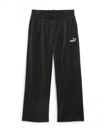 Γυναικείο Παντελόνι Φόρμας Puma ESS Elevated Velour Straight Pants 675993-01