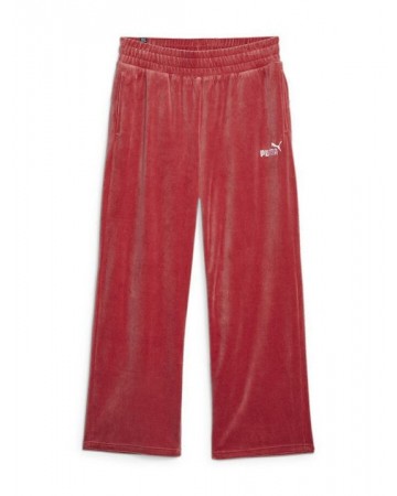 Γυναικείο Παντελόνι Φόρμας Puma ESS Elevated Velour Straight Pants 675993-21