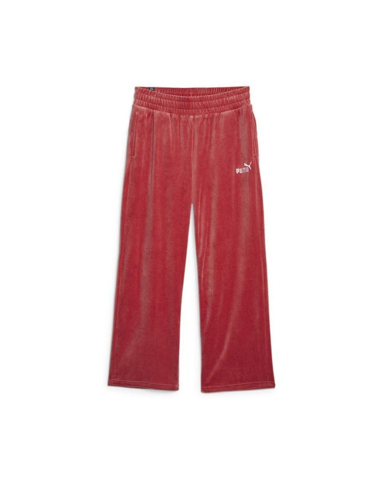 Γυναικείο Παντελόνι Φόρμας Puma ESS Elevated Velour Straight Pants 675993-21