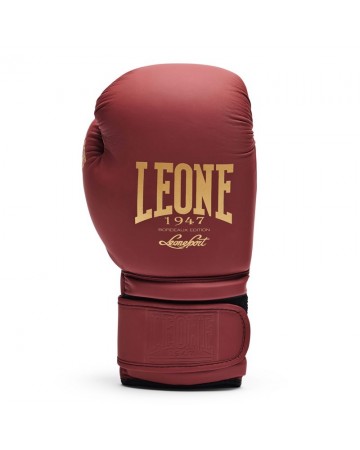 Γάντια προπόνησης Leone BOXING GLOVES BORDEAUX GN059