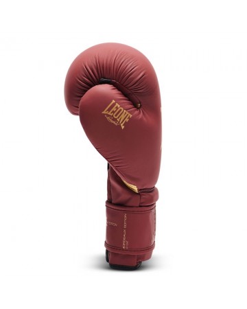 Γάντια προπόνησης Leone BOXING GLOVES BORDEAUX GN059