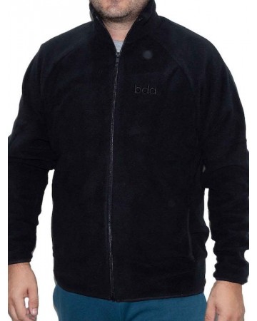 Ανδρική Ζακέτα Body Action Men's Polar Fleece Jacket 073322 01 (Black)