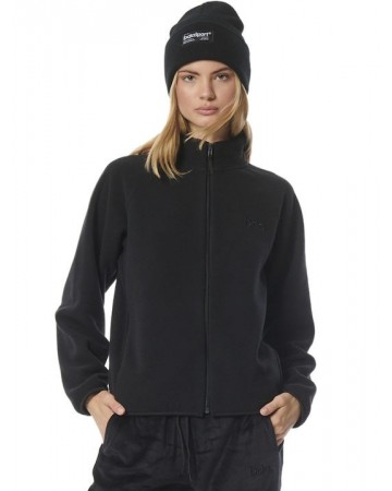 Γυναικεία Ζακέτα Body Action Women's Polar Fleece Jacket 071328-01 (Black)