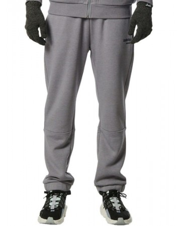 Ανδρικό Παντελόνι Φόρμας Body Action Men's Basic SweatPants 023338-03  (Silver)