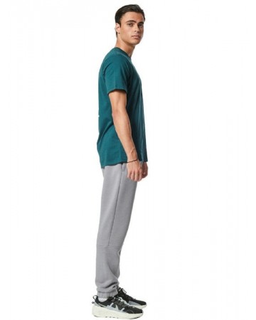 Ανδρικό Παντελόνι Φόρμας Body Action Men's Basic SweatPants 023338-03  (Silver)