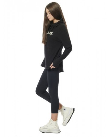 Γυναικεία Ζακέτα Body Action Women's Cowl Neck Hoodie 061325-01 (Black)