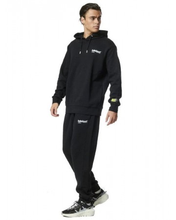 Ανδρική Ζακέτα με Κουκούλα Body Action Men's Brushed Back Fleece Hoodie 063315-01 Black