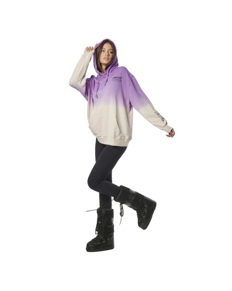 Ζακέτα με Κουκούλα Body Action Dip Dyed Hoodie 063318-13C  (Lilac)