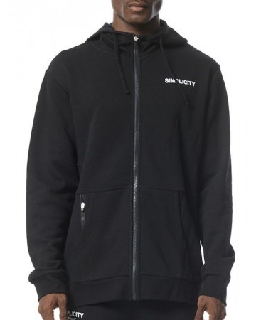 Ανδρική Ζακέτα με Κουκούλα Body Action Men's Full Zip Training Hoodie 073317-01 Black