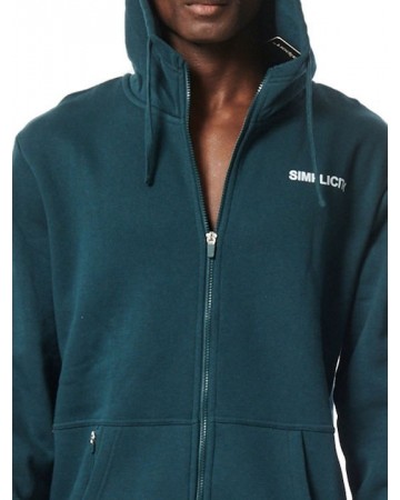 Ανδρική Ζακέτα με Κουκούλα Body Action Men's Full Zip Training Hoodie 073317-07 Teal Green