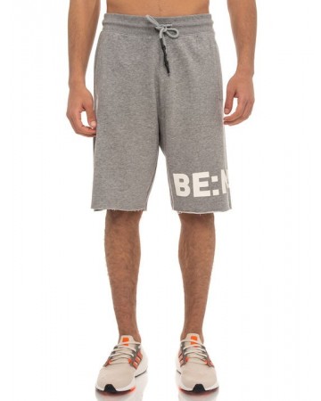 Ανδρική Βερμούδα Be Nation Essentials Terry Shorts Raw Edges 03312302 3I