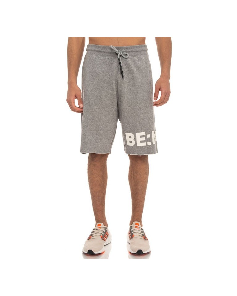 Ανδρική Βερμούδα Be Nation Essentials Terry Shorts Raw Edges 03312302 3I