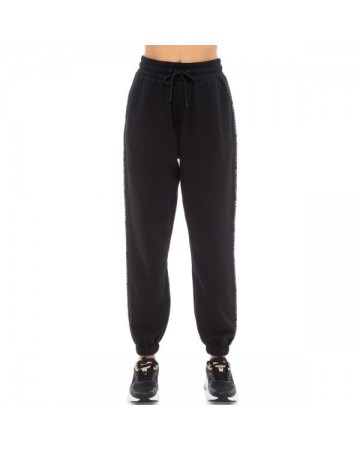 Γυναικείο Παντελόνι Φόρμας Be Nation Reflective High Waist Loose Pant Black 01 02102305